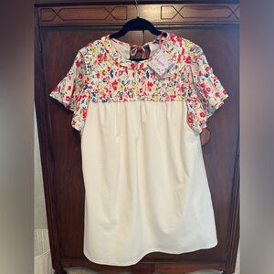 Crosby by Mollie Burch “Hadley” dress, new with tags. Size large,